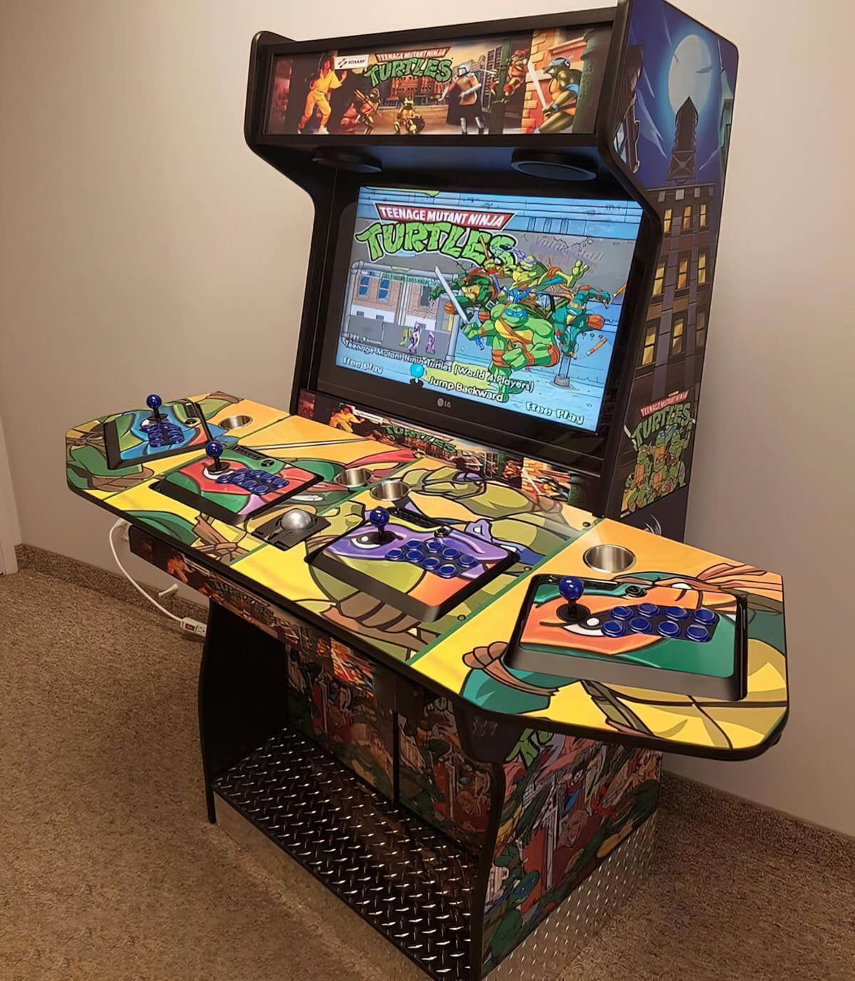 Игровой автомат Teenage Mutant Ninja Turtles на Аркадных автоматов
